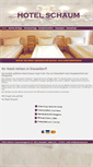 Mobile Screenshot of hotel-schaum.de